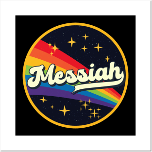 Messiah // Rainbow In Space Vintage Style Posters and Art